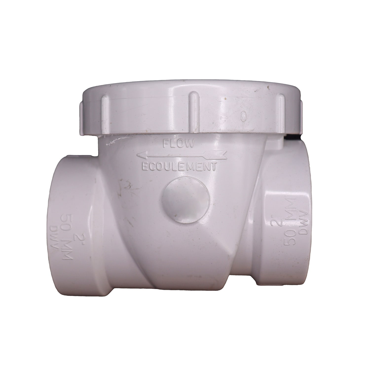 PVC DWV BACKWATER VALVE Image 1