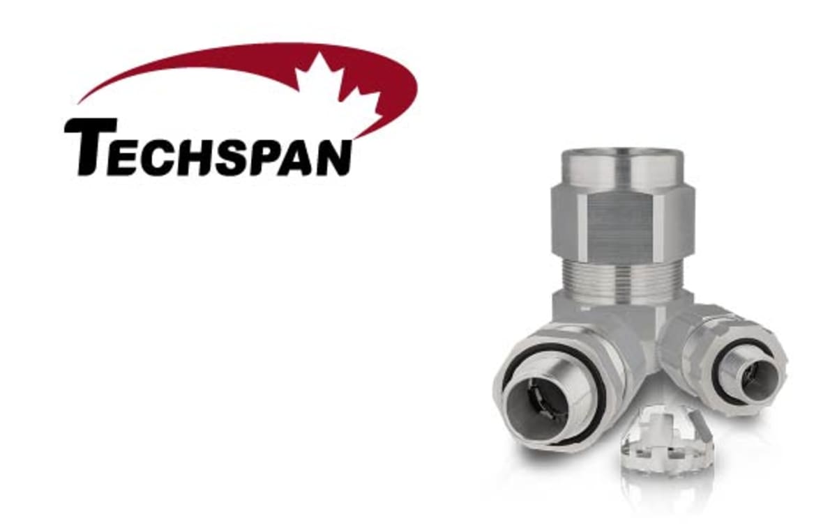Techspan Signature Teck Connector featuring an advanced tine grounding design