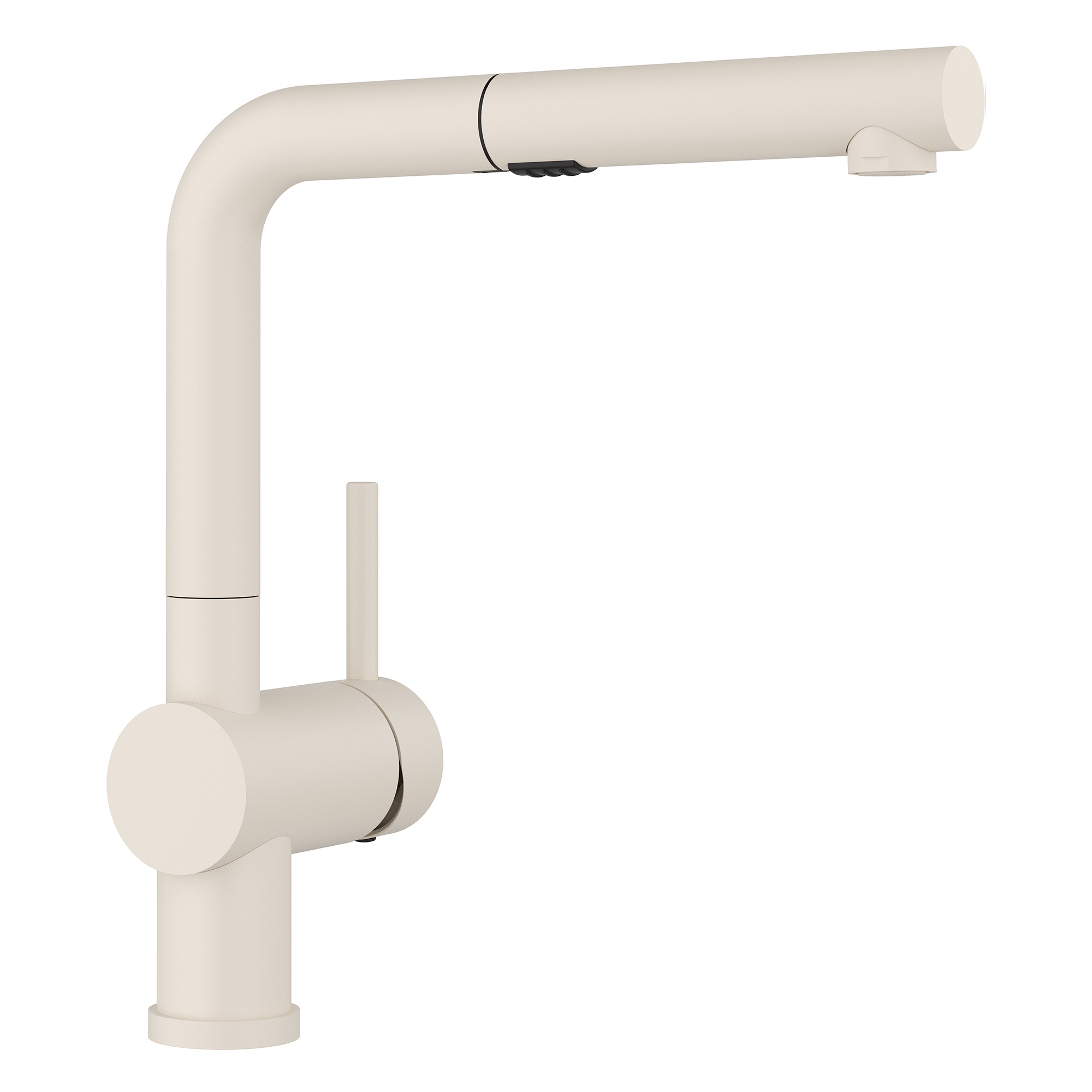 BLANCO 526963 LINUS LOW-ARC PULL-OUT SPRAY KITCHEN FAUCET SOFT WHITE