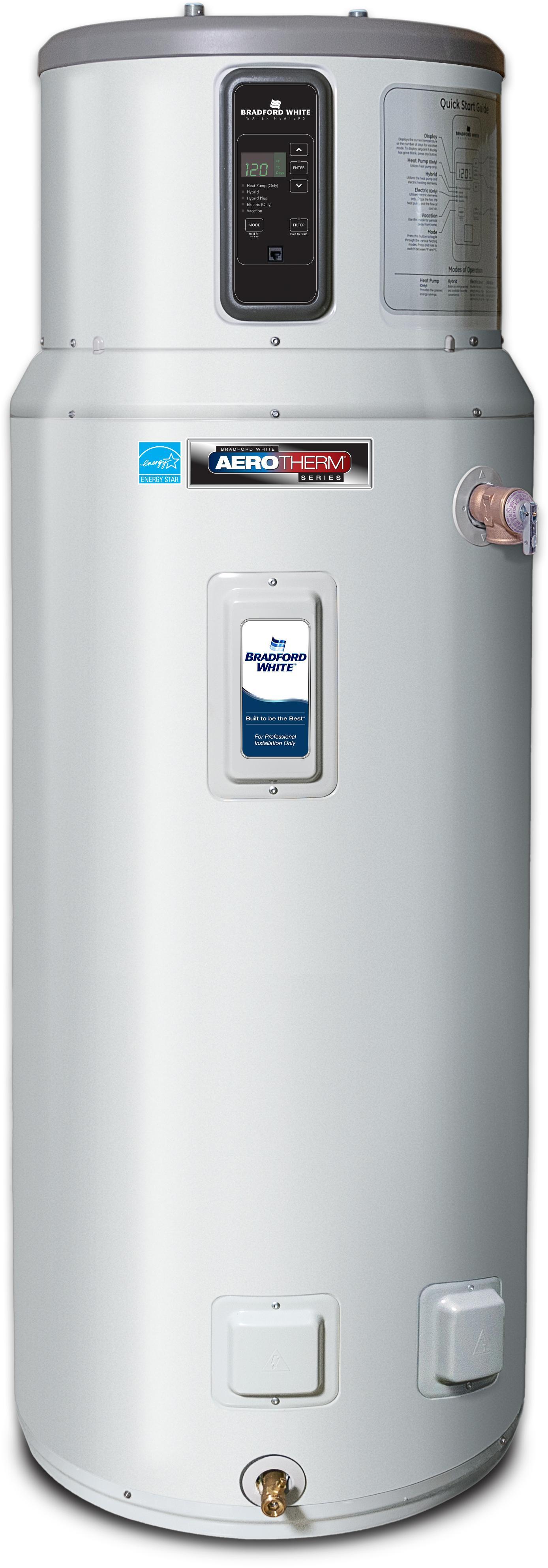 White Heat Pump Water Tank Bradford White Water Heaters Aerotherm