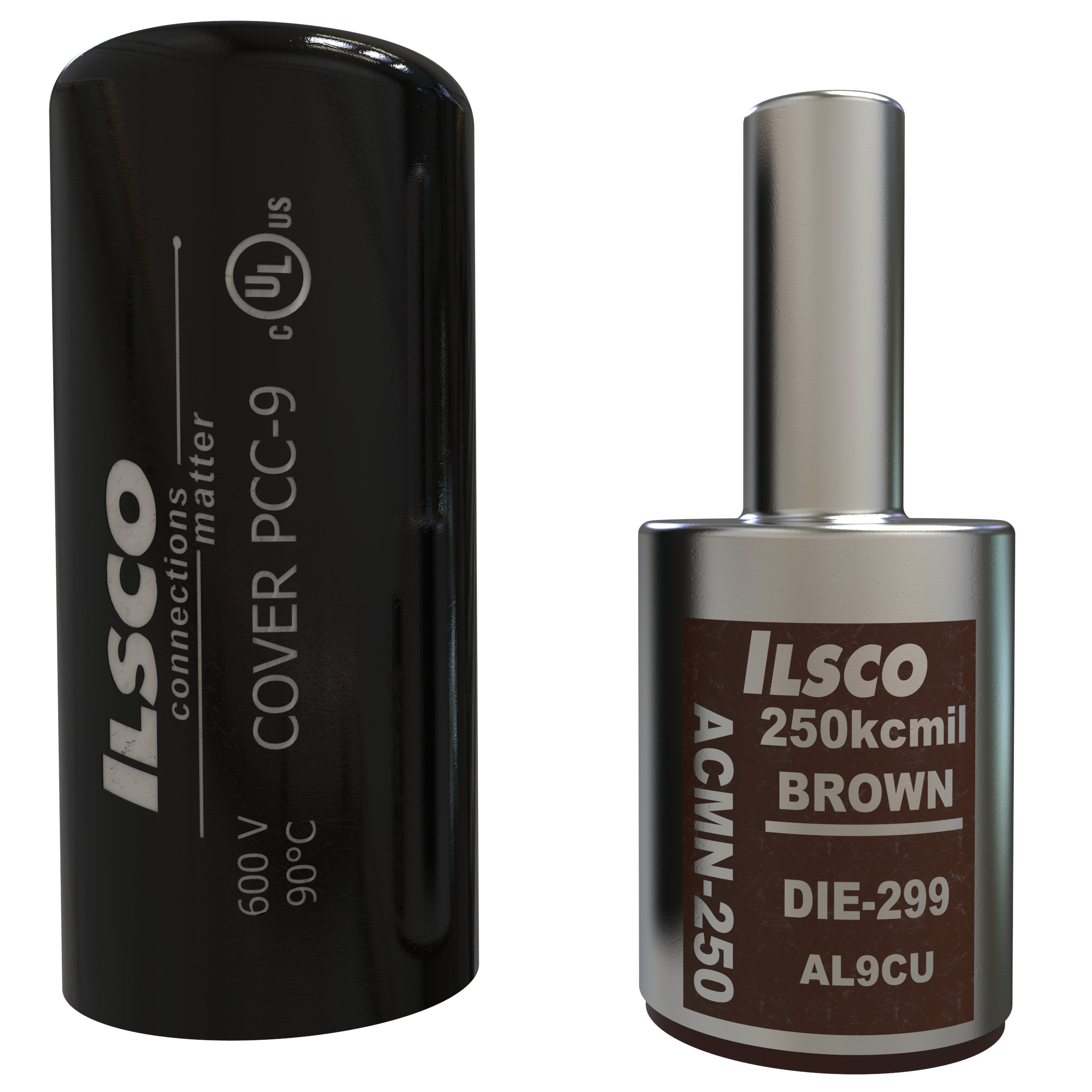 ILSCO ACMN-250 ALUMINUM COMPRESSION TIN PLATED 250 T PIGTAIL | Bartle ...
