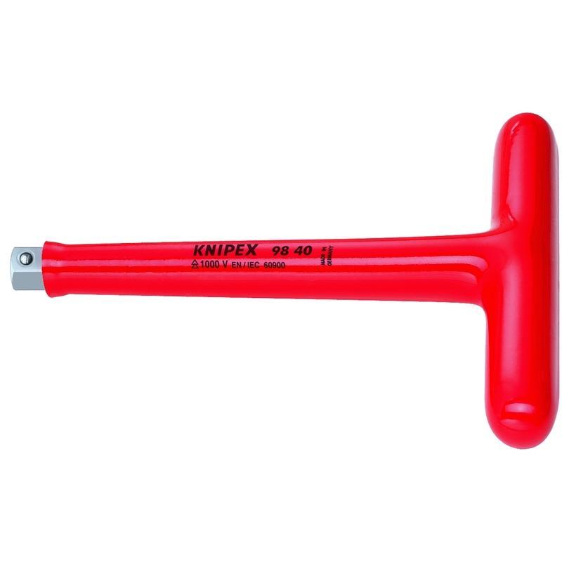 baruchan40 KNIPEX 98 40 8 T-HANDLE-1/2 DRIVE-INSULATED | Bartle & Gibson Showroom