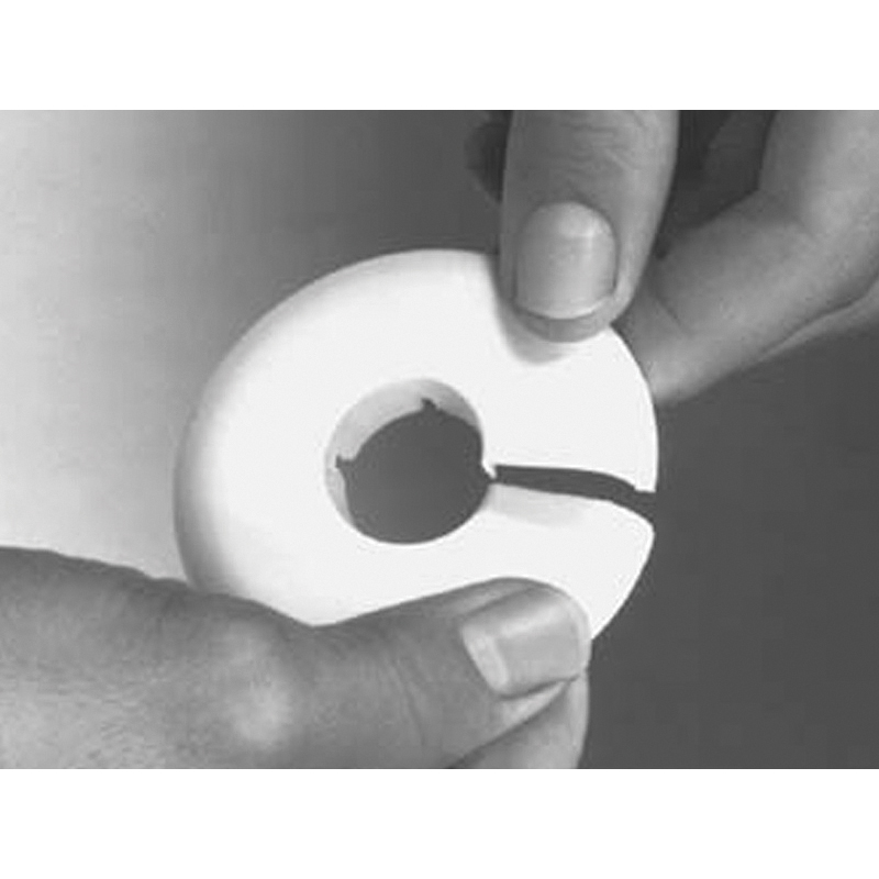 LYNCAR 202873 CHR 1/2 CPS SPLIT PLASTIC WALL PLATE | Best Plumbing ...