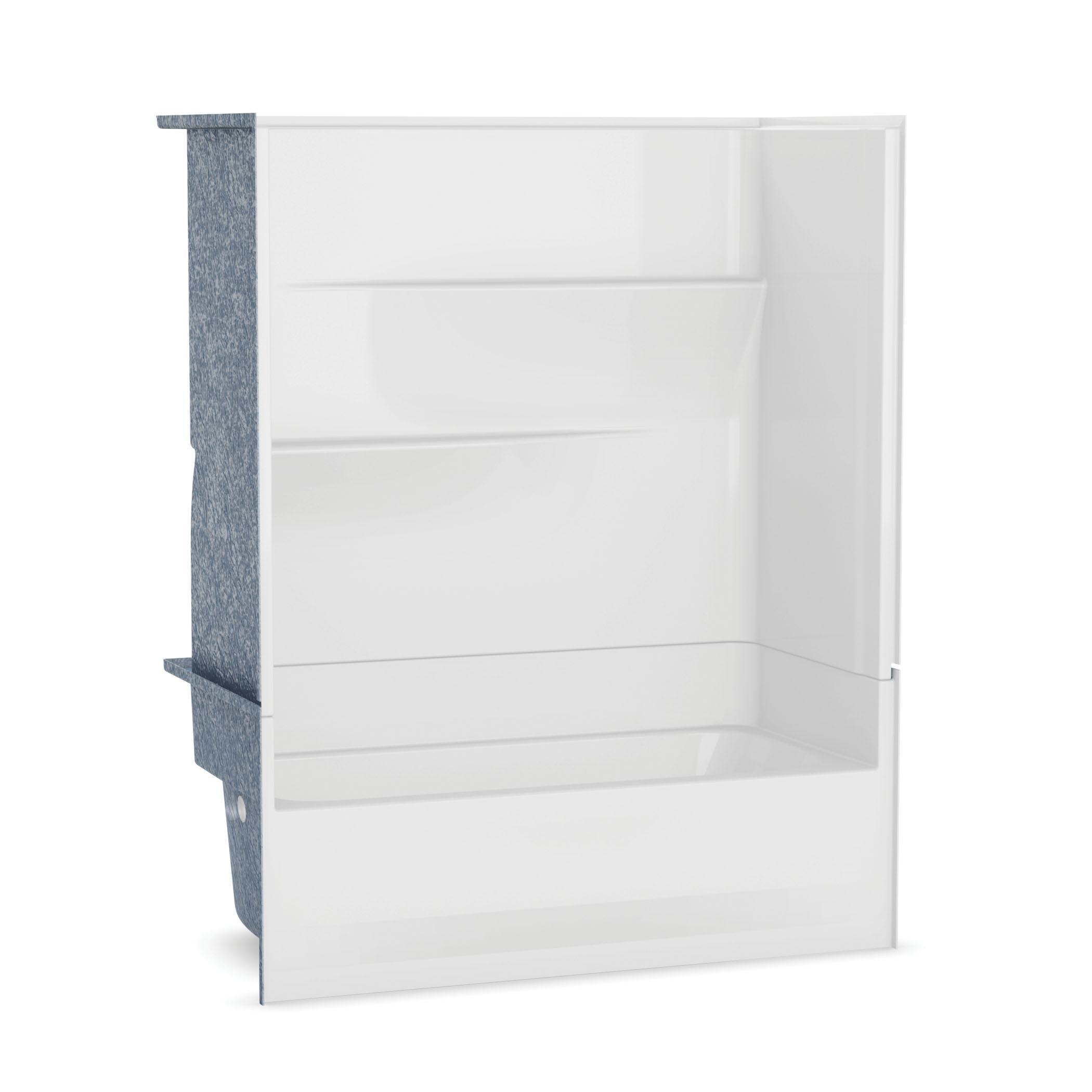 MAAX 105573-000-002-001 GALLERY 6030 RIGHT-HAND 2-PIECE ACRYLIC