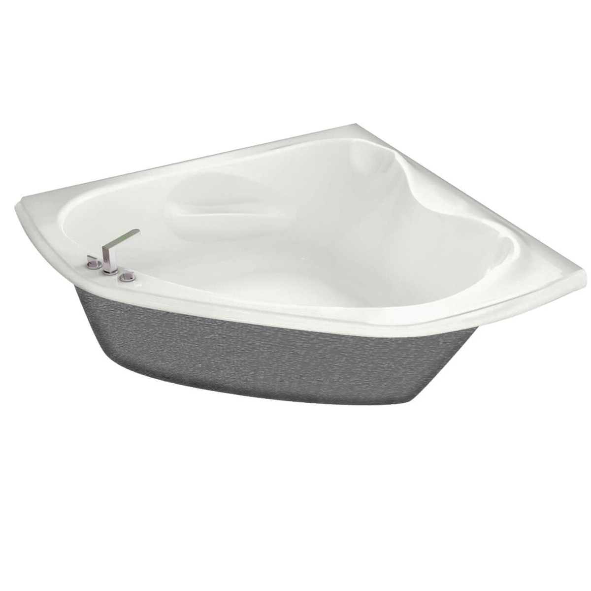 MAAX 105679-109-001 MURMUR 6060 HYDRO SENSE & AIR SENSE TUB WHITE ...