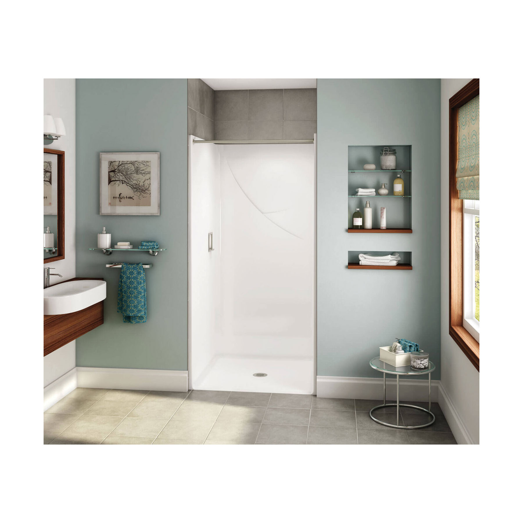 MAAX 106664-000-002-102 MACKENZIE 6030 AFR LEFT HAND DRAIN TUB