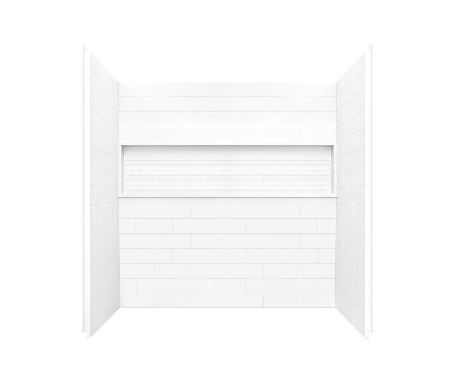 MAAX 106542-000-270 NEXTILE 6030 TUB WALL SET 4PC WHITE | Bartle