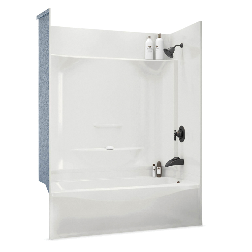 Y★ MAAX 145012-L-000-002 KDTS-3260 LEFT HAND DRAIN TUB & SHOWER 4PC
