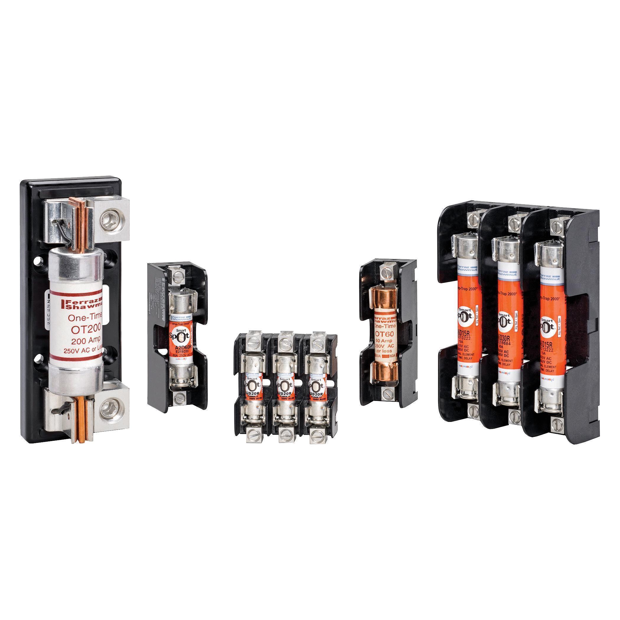 Mersen R632 MERSEN 60657R 60A 600V 2-POLE FUSE BLOCK | Bartle & Gibson Wholesale