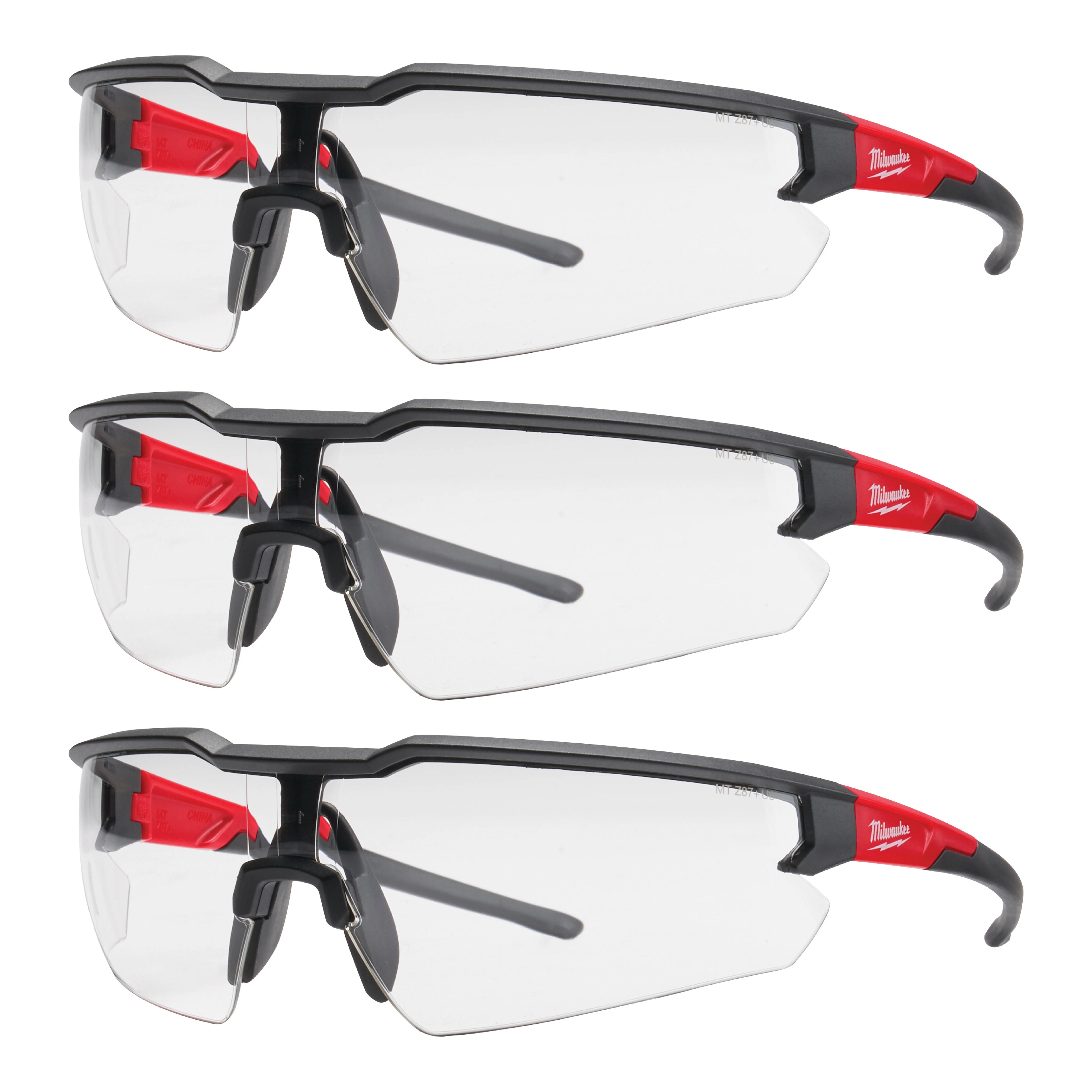 MILWAUKEE 48-73-2013 SFTY GLAS CLEAR FOG-FREE LENS | Bartle