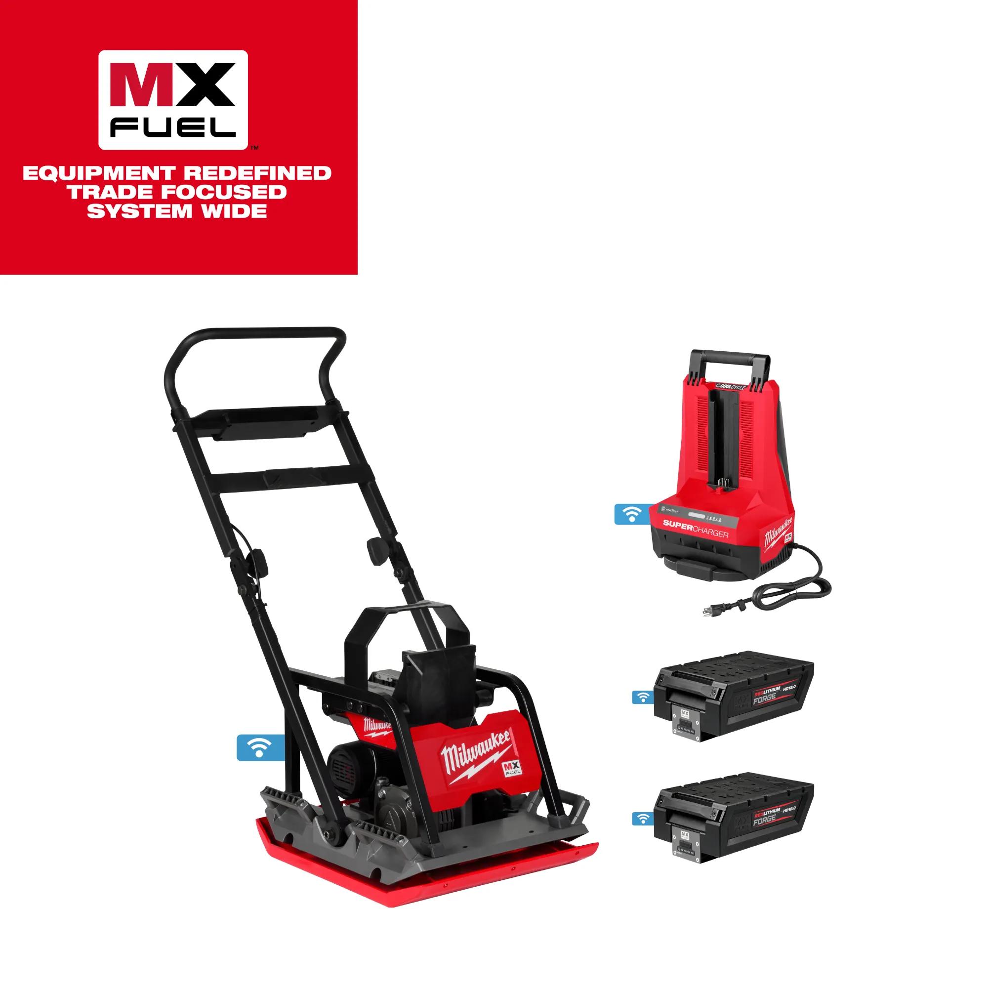 MILWAUKEE MXF220-2HD MX FUEL 20 PLATE COMPACTOR KIT | Bartle