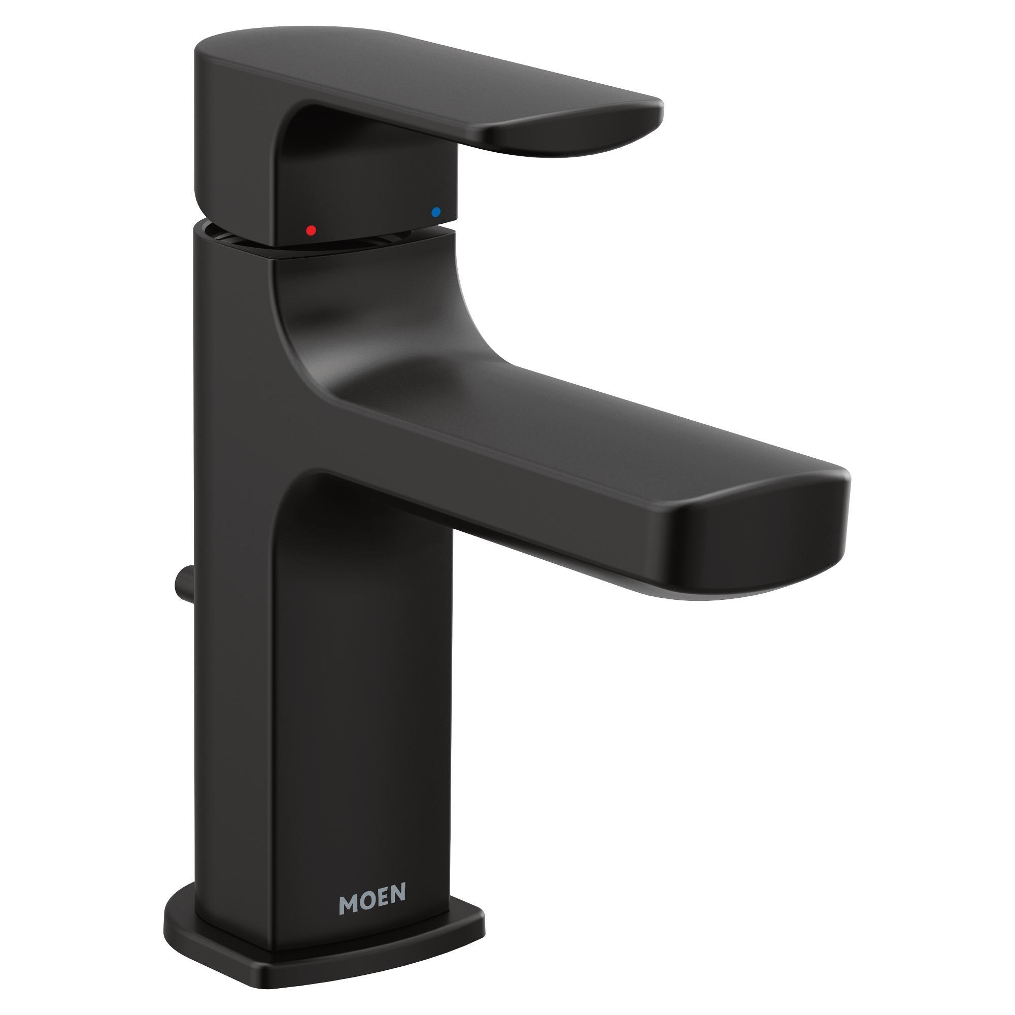 MOEN 6900BL RIZON 1 HANDLE LAV FCT MATTE BLACK | Best Plumbing