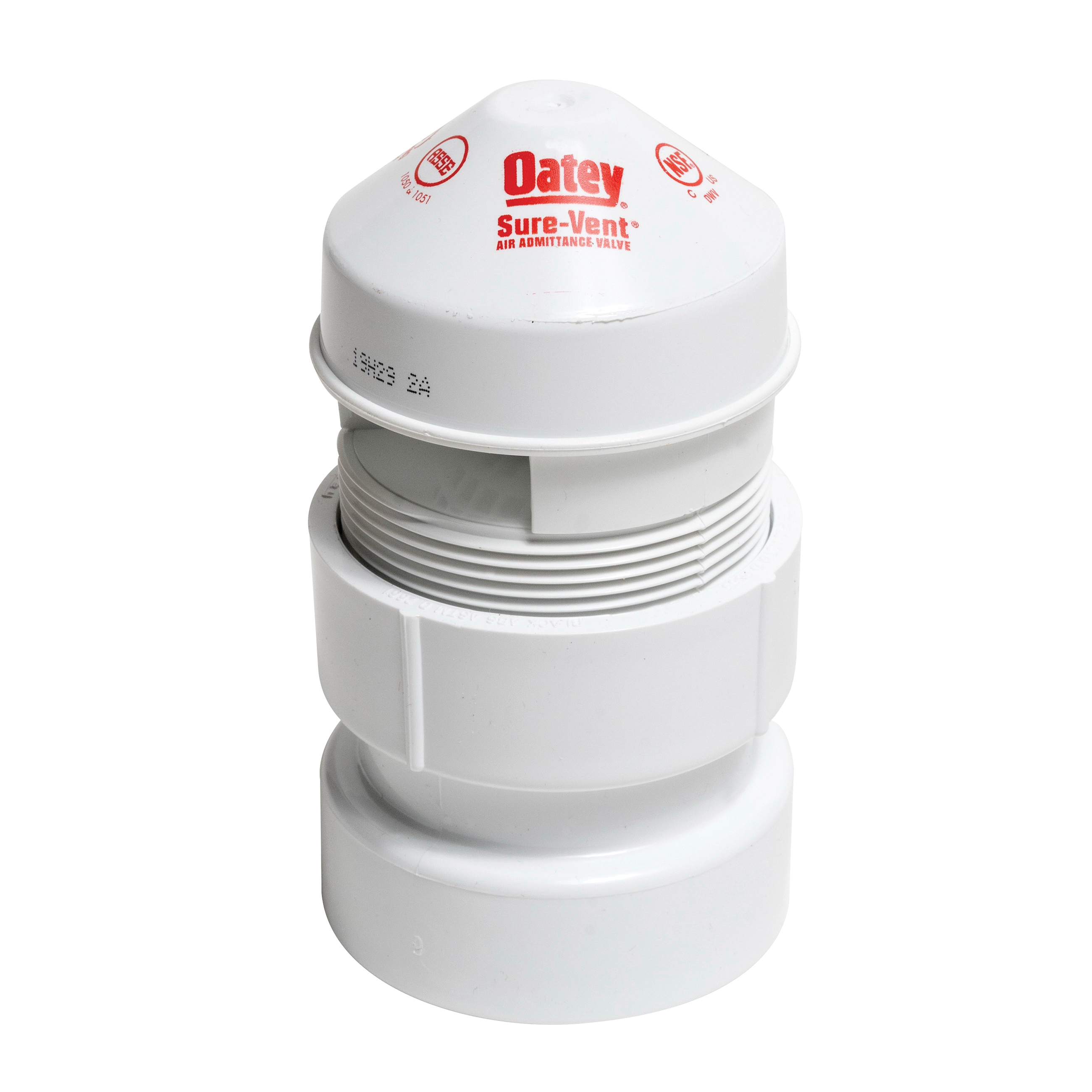OATEY 39016 2IN SURE VENT II W/1-1/2-2IN PVC ADAPTER | Bartle