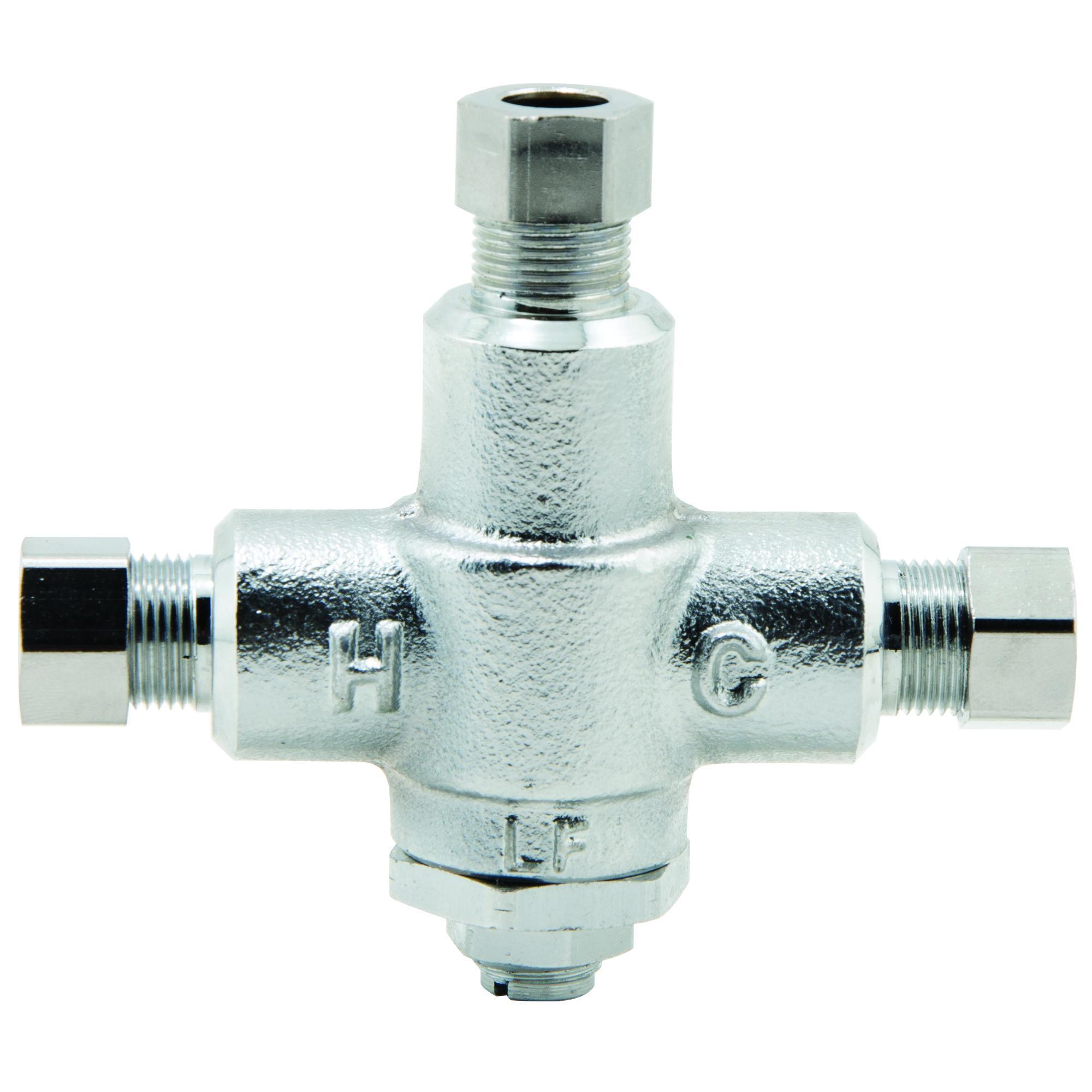 WATTS 6550046 LFE480-11 3/8 COMPRESSION 80-120F MIXING VALVE