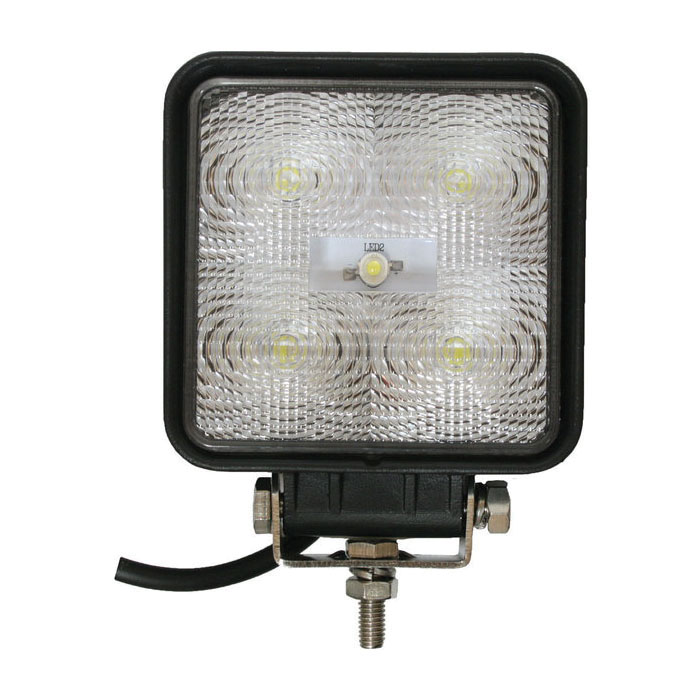 TECHSPAN 725225 LAMP LED TRA/UTIL ALUMINUM SQUARE 1500LX FLOOD | Bartle ...