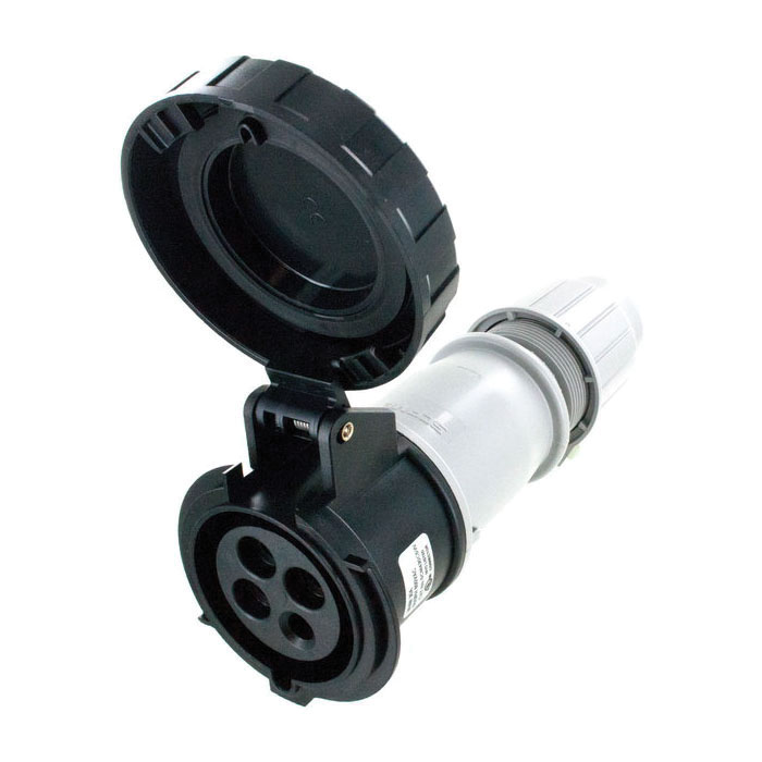 TECHSPAN SCM430C5W IP67 CONNECTOR 30A 3PHASE 600VAC 3P 4W | Bartle ...