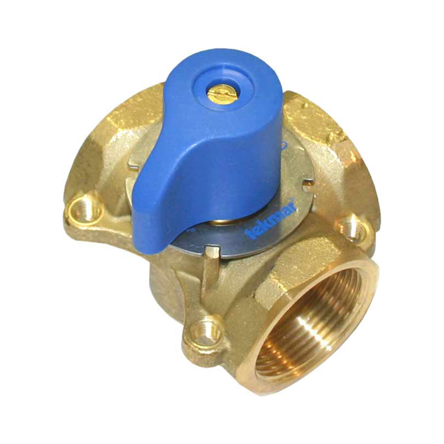 TEKMAR 712 3-WAY MIXING VALVE (1.25IN BRASS) | Bartle & Gibson