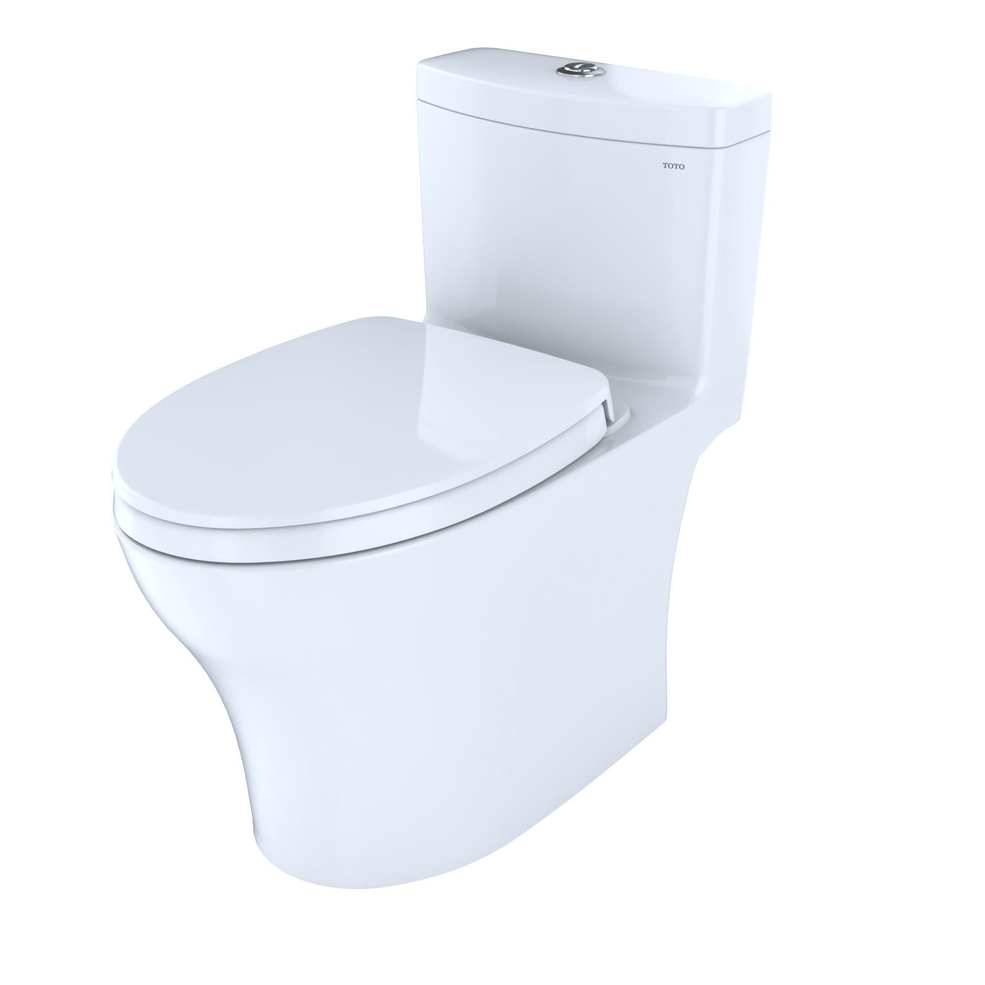 TOTO MS646124CEMFGN#01 AQUIA IV 1-PIECE ELONGATED WATER CLOSET WITH