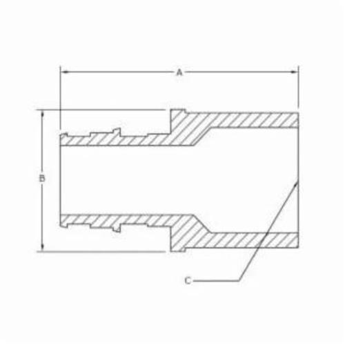 1-1/4IN PEX X COPPER HUB ADAPTER WIRSBO G4511313 | Bartle & Gibson ...