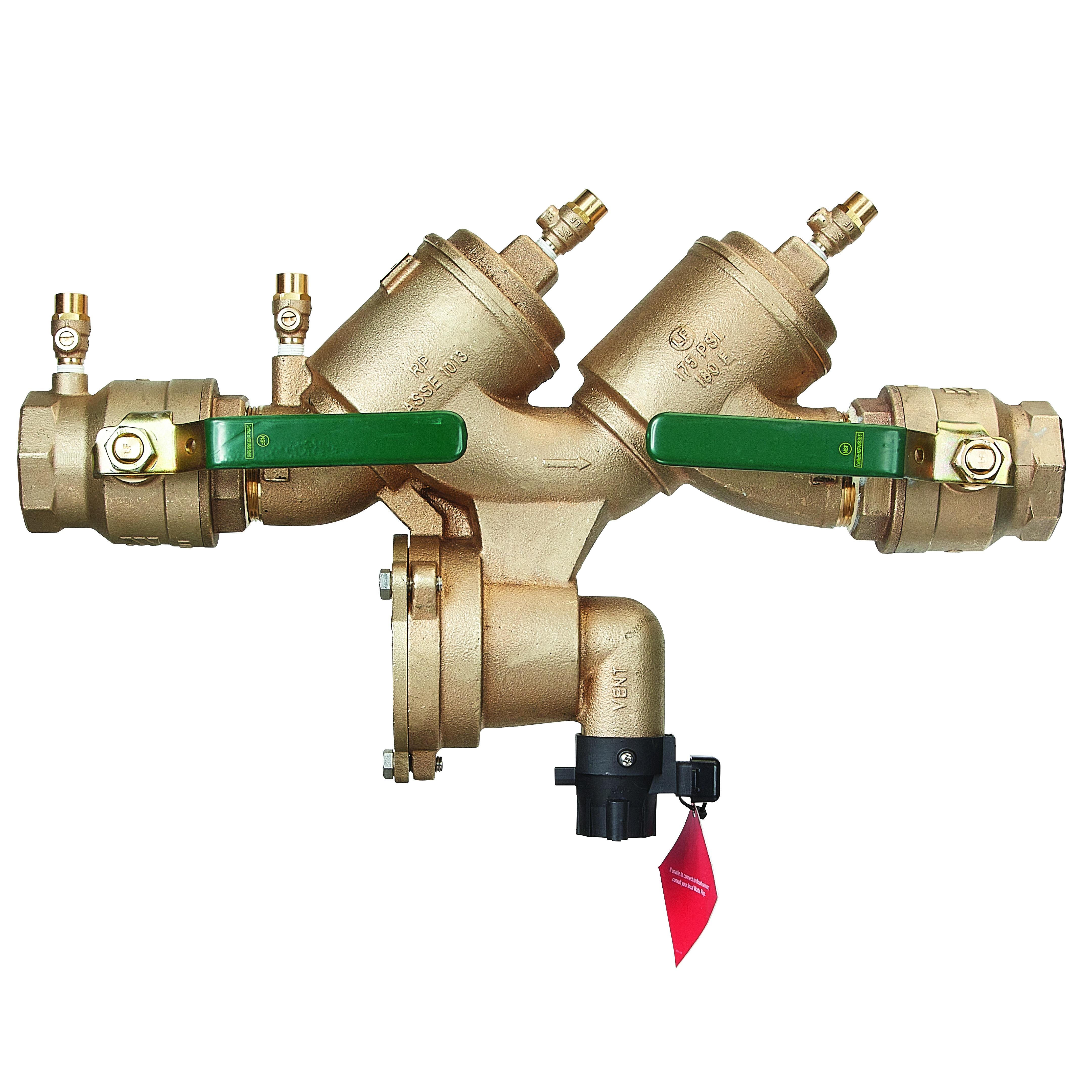 Watts Rp With Sensor WATTS F065376 LF919-QT-FS 2 IP LEAD FREE REDUCED PRESSURE BACKFLOW ...