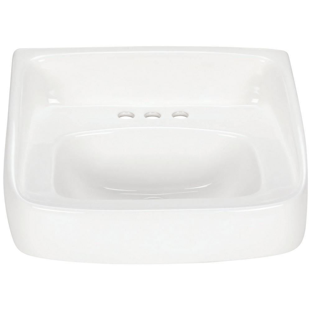 ZURN Z5364 20 X 18IN WALL HUNG LAV 4IN CC 19000033 | Bartle