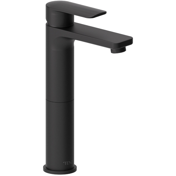 ★danbo TENZO DE12H-MB DELANO 1-HOLE TALL LAVATORY FAUCET MATTE BLACK