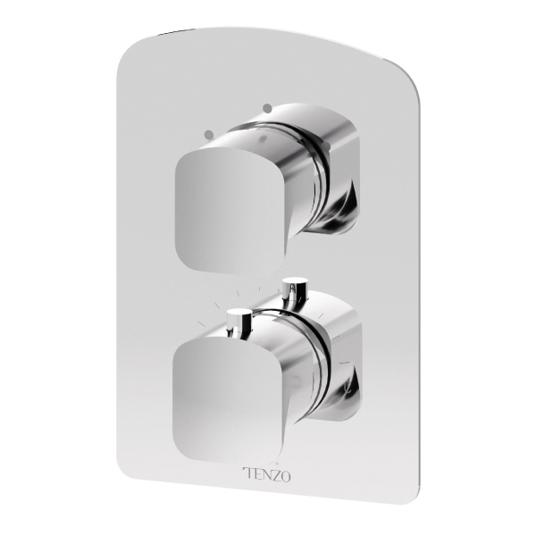 TENZO F-DET32-CR DELANO 2-FUNCTION THERMOSTATIC SHOWER TRIM KIT
