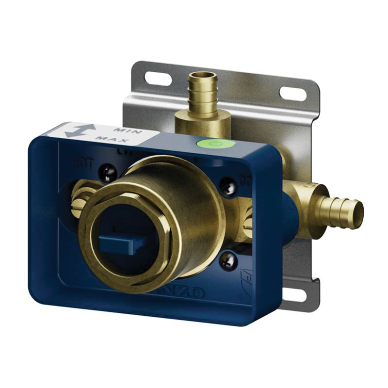 Pex Rough In Box TENZO R-PB21-W PRO F1960 PEX ROUGH-IN ONLY VALVE LESS CART | Bartle ...