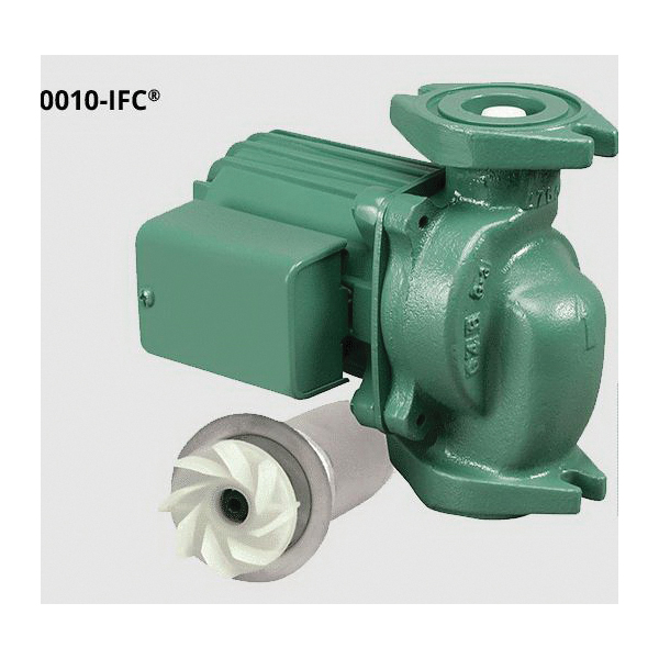 TACO 0010-F3-1IFC 1/8HP CAST IRON CIRCULATOR WITH INTERNAL FLOW CHECK ...