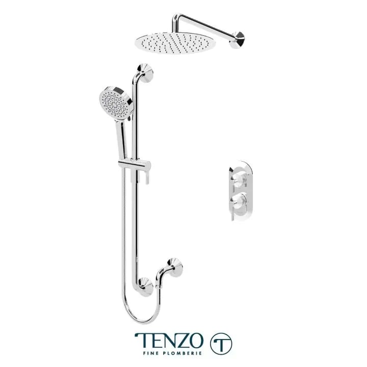 TENZO F-PALPB32-20112-CR PALOMA T-BOX 2-FUNCTION PRESSURE BALANCE 