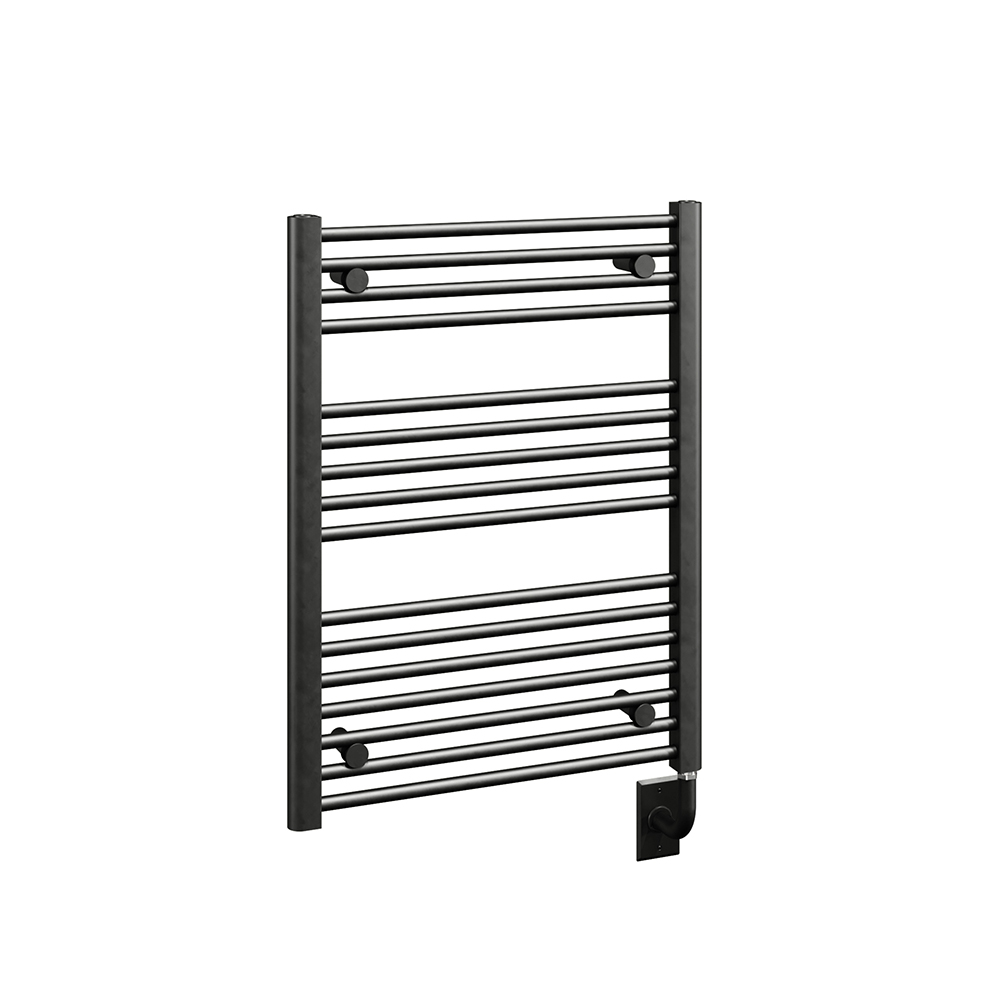 ICO W1025 SAVOY 23-1/2X31 HARDWIRED TOWEL WARMER MATTE BLACK