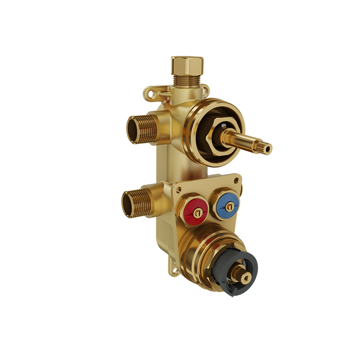 BARIL RVA-9521-00-B 1/2 C/MIP 2-WAY THERMOSTATIC ROUGH-IN | Bartle
