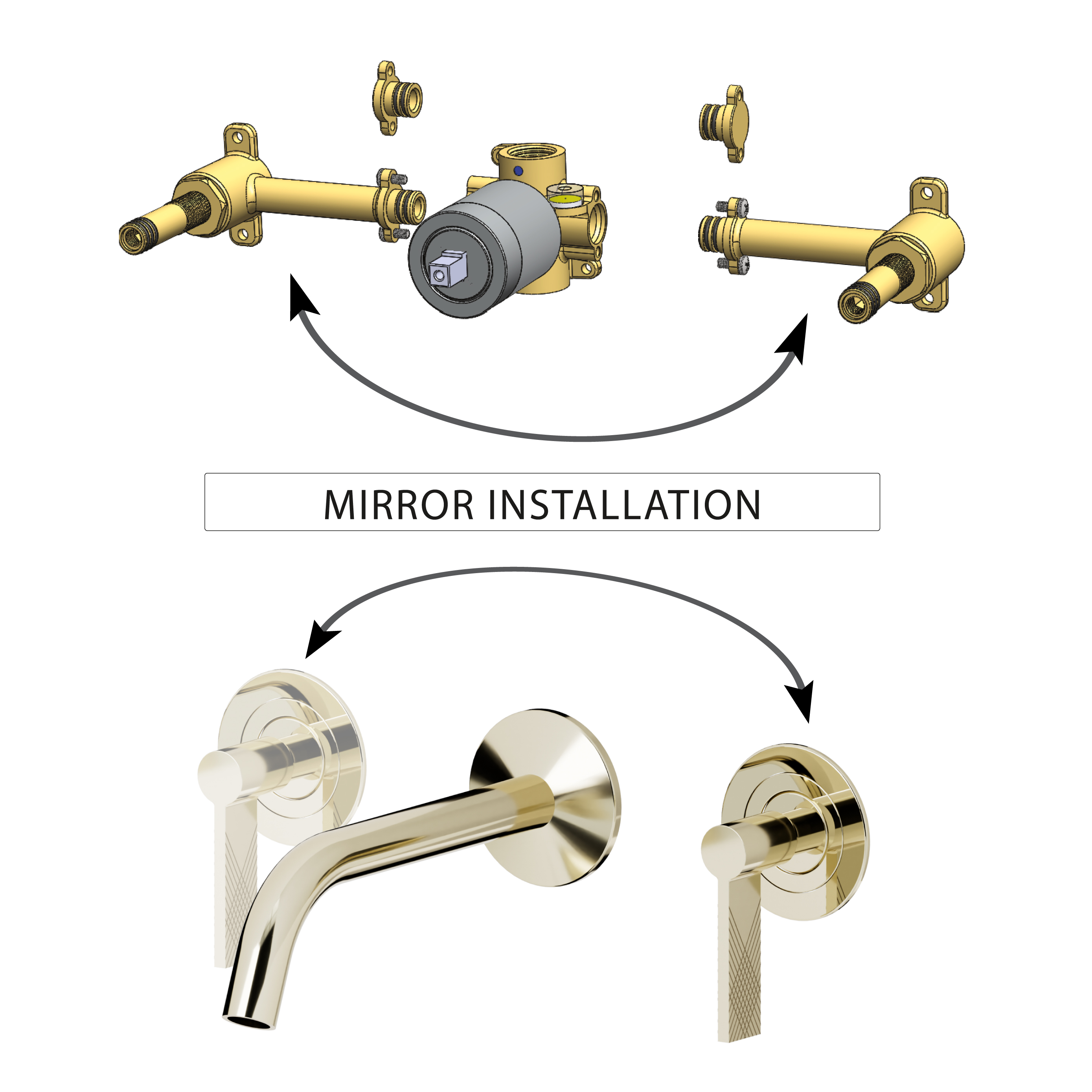 Tenzo R Overdose TENZO R-14 ROUGH-IN FOR WALL MOUNT LAVATORY FAUCET | Bartle & Gibson ...