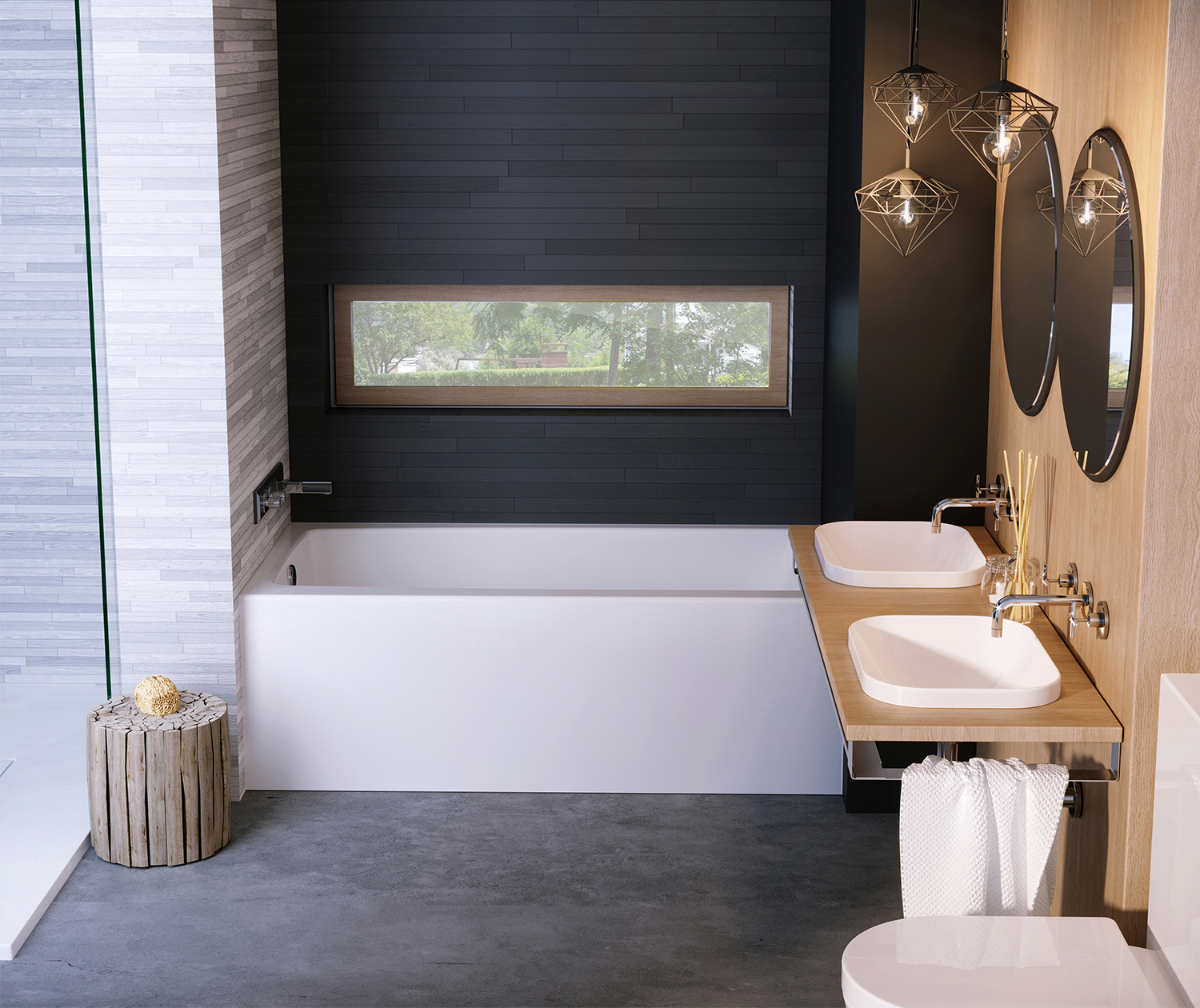 MAAX 106668-000-002-103 MACKENZIE 6032 AFR RIGHT HAND DRAIN