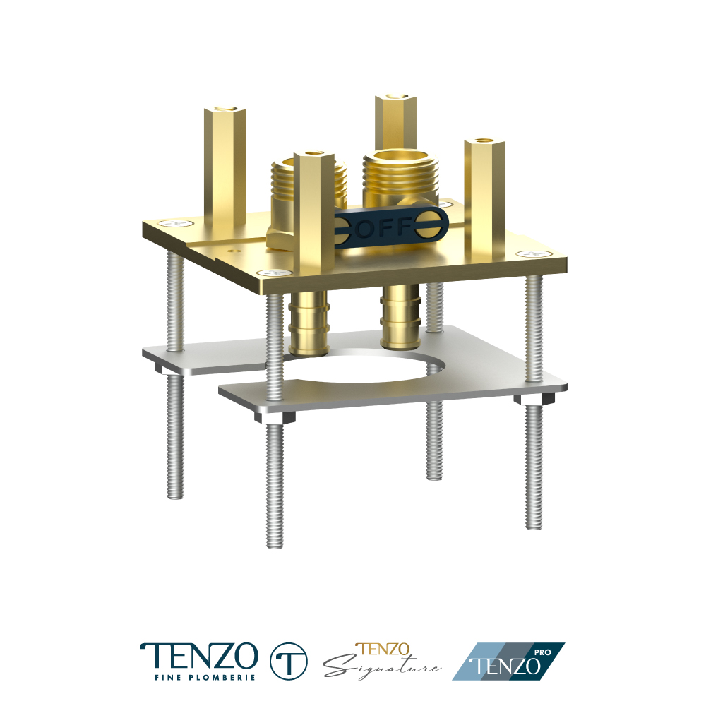 Tenzo R Overdose TENZO R-51-P PEX FREE STANDING TUB FILLER ROUGH-IN ONLY VALVE | Bartle ...