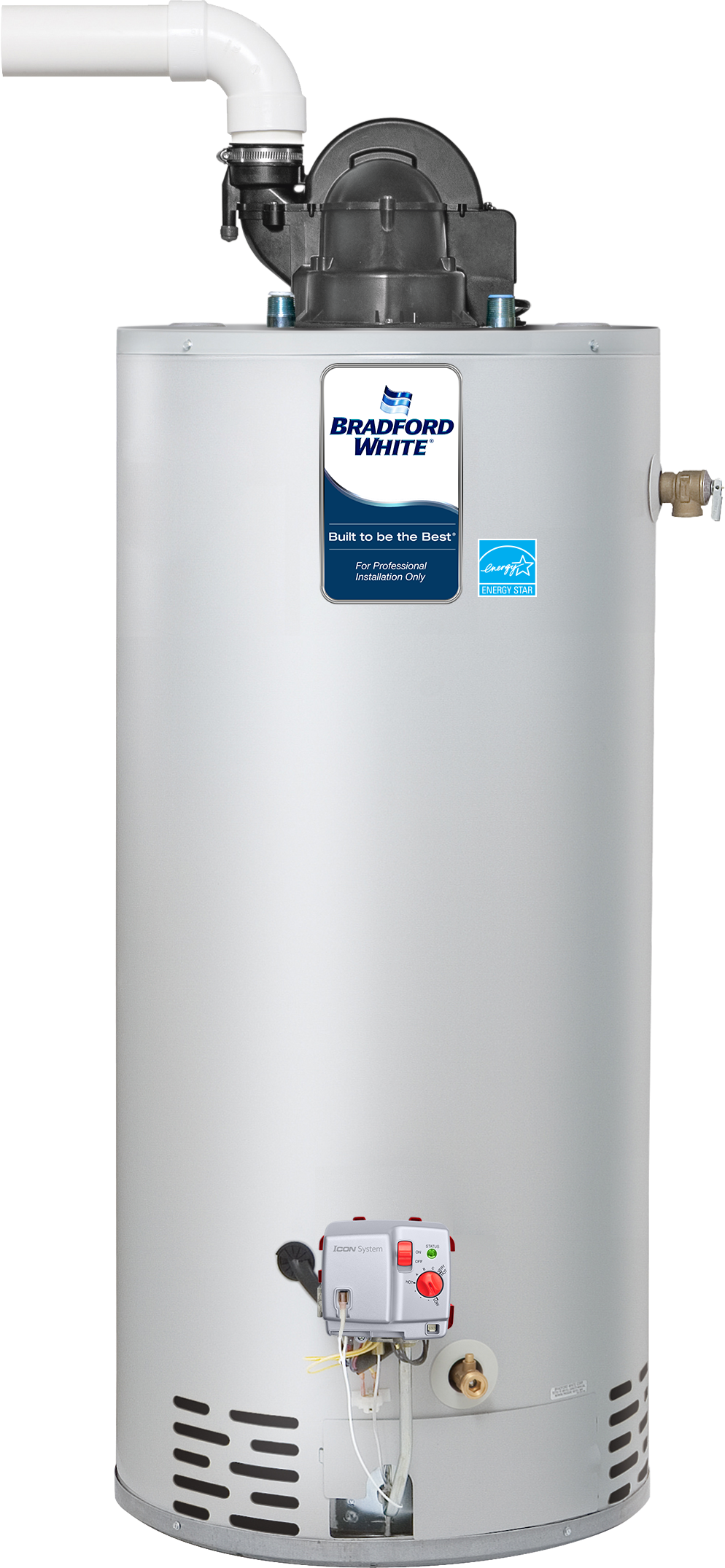 BRADFORD RG2PV60T6X19-457 TTW SEA-LEVEL 60USG 38MBH PROPANE POWER