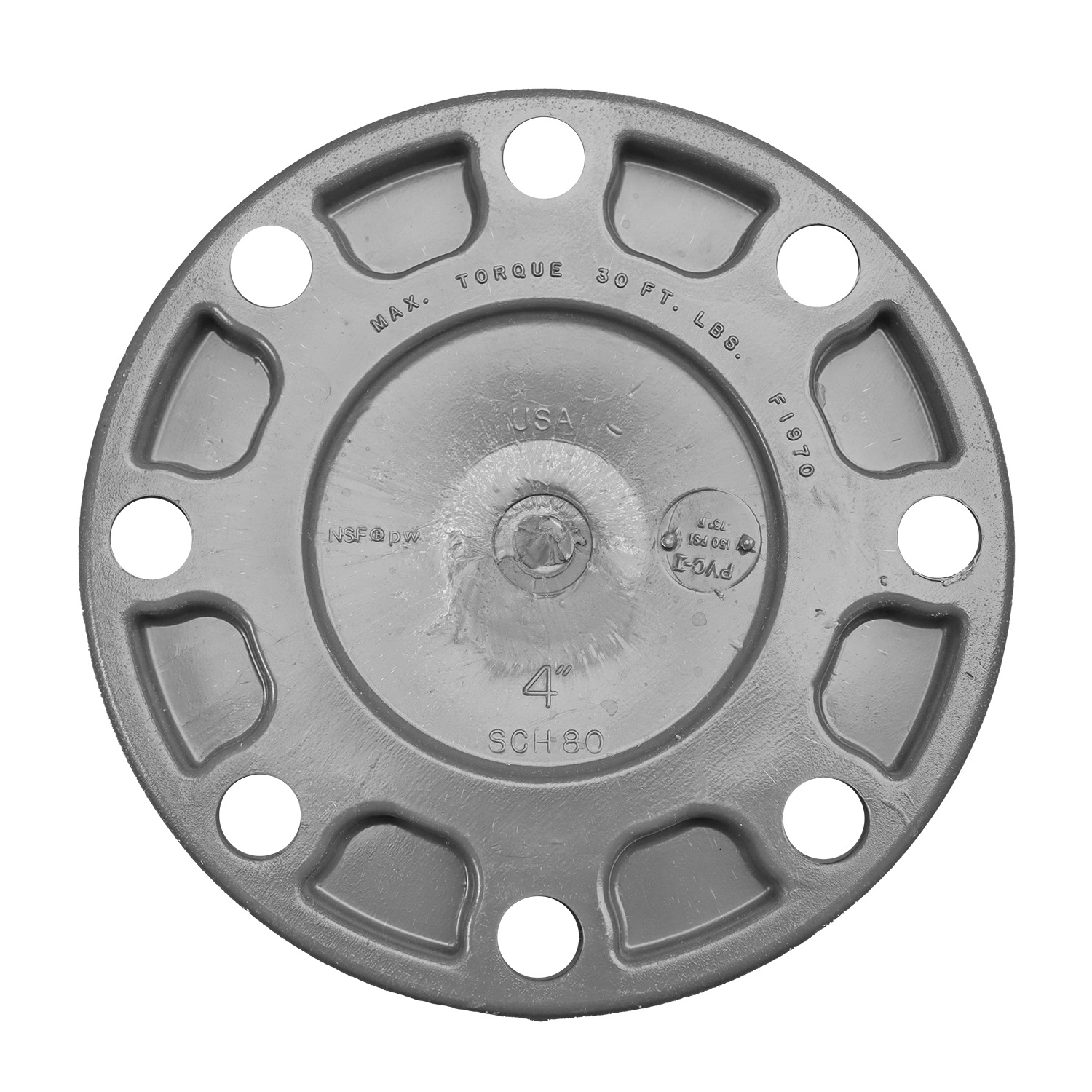 2-1/2 PVC SCH 80 FLANGE BLIND | Bartle & Gibson Wholesale