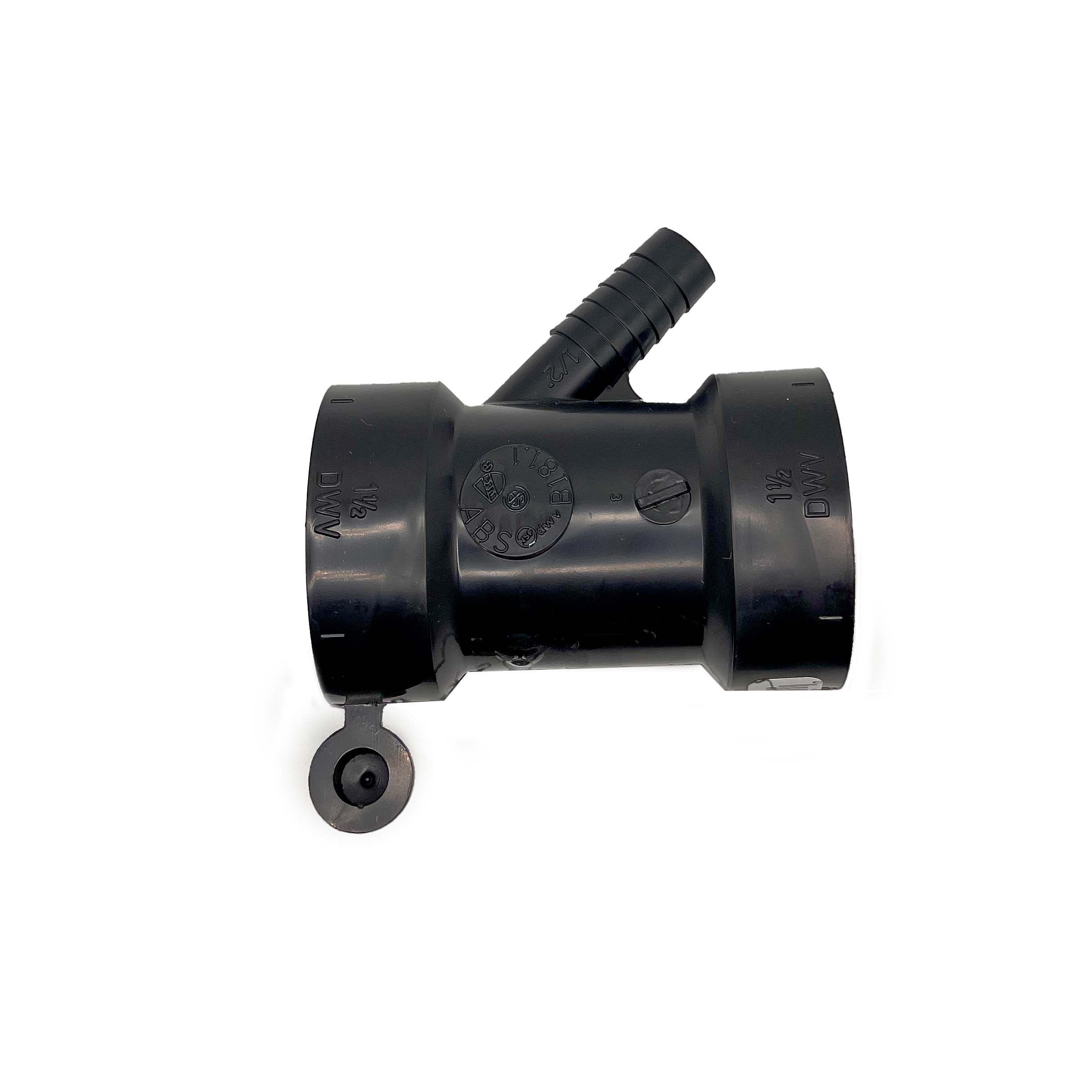1-1/2 X 1/2 HUBXBARB ABS DISHWASHER WYE | Bartle & Gibson Wholesale