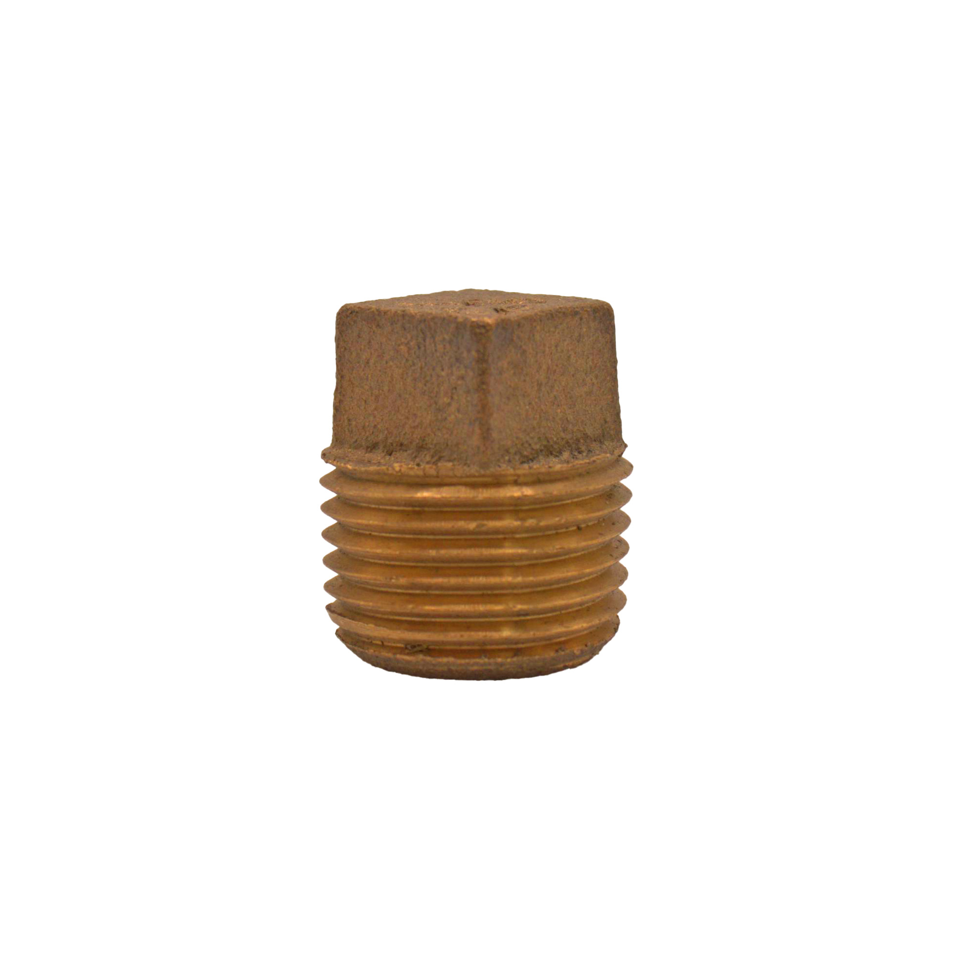 Bar Plug Solid 1/4 MIP LEAD FREE BRASS PLUG (SOLID) | Bartle & Gibson Wholesale