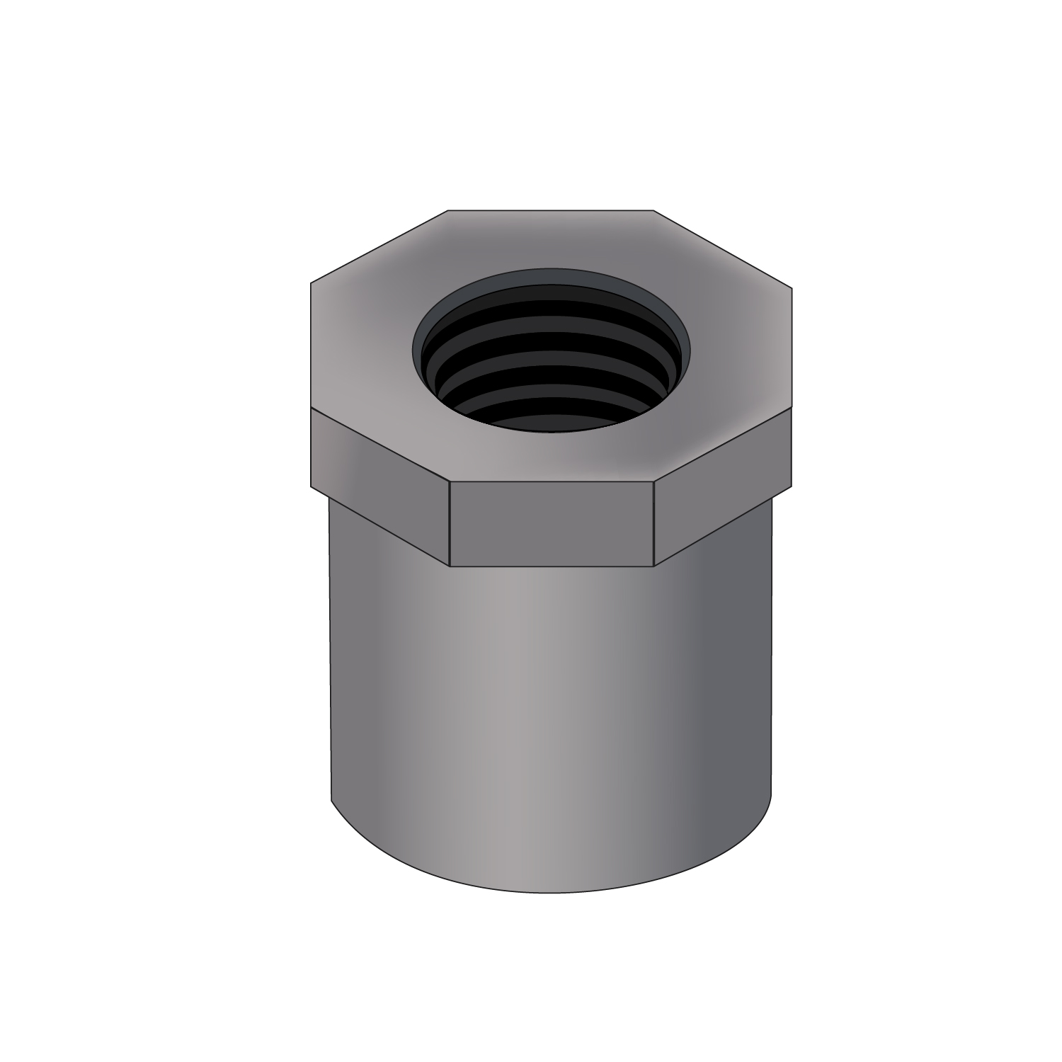 1-1/2X1/2 SPIG X FIP CORZAN CPVC BUSHING | Bartle & Gibson Wholesale