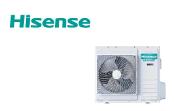 Hisense multi-zone ductless heat pump outdoor unit