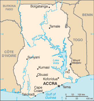 GH country map