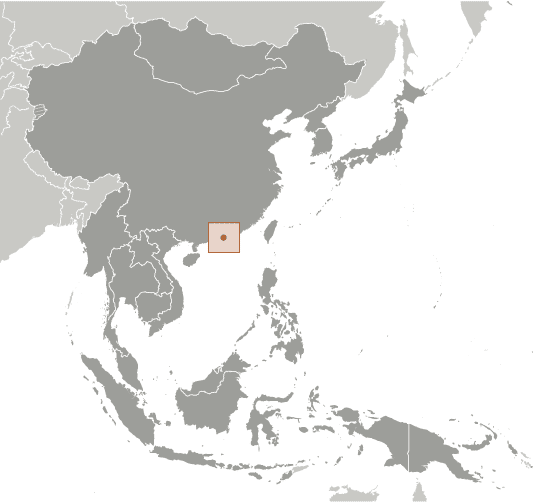 HK country location