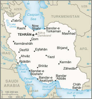 IR country map