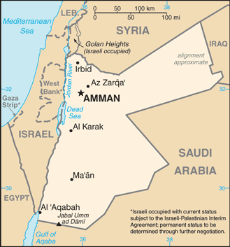 jordan country location