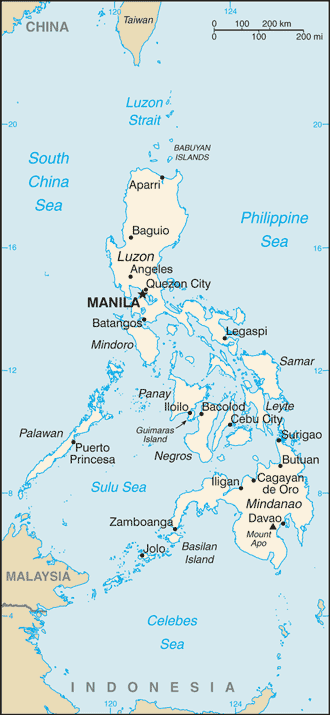 PH country map