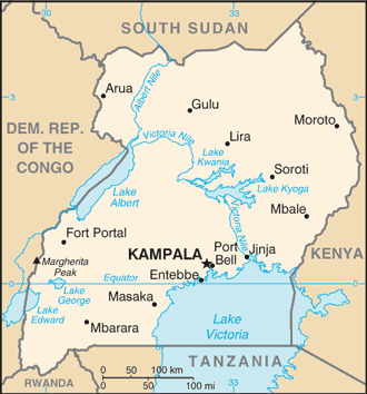 UG country map