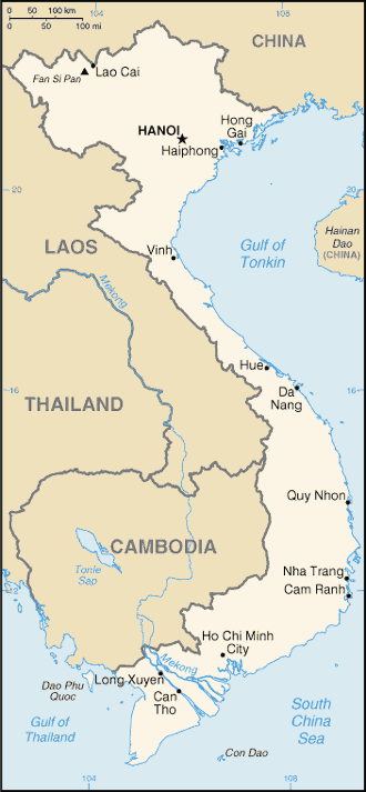 VN country map