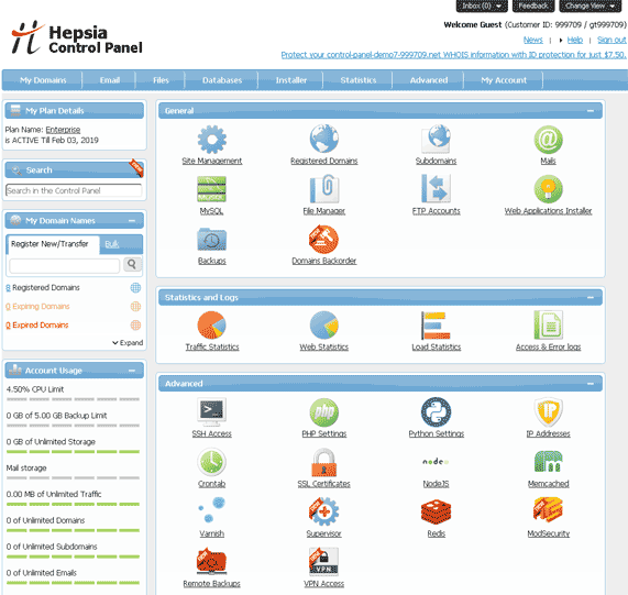 Webhosting Control Panels Software On Linux Windows 2020 Images, Photos, Reviews