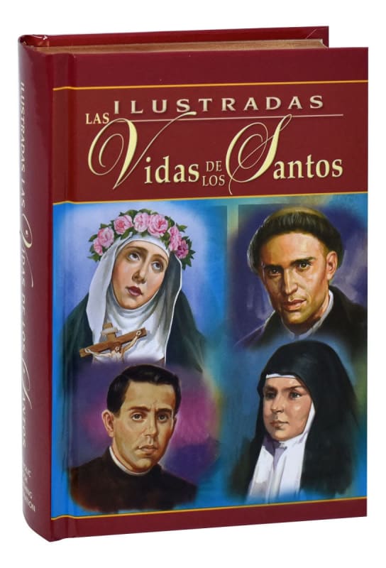 Libro "Las Ilustradas Vidas de los Santos"